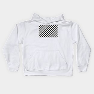 Abstract black and white background Kids Hoodie